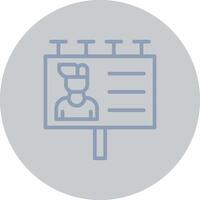 Advertisement Creative Icon Design vector