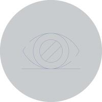 glaucoma creativo icono diseño vector