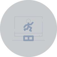 Motion Graphic Creative Icon Design vector