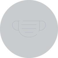 Mask Creative Icon Design vector