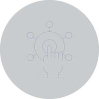 Interactivity Creative Icon Design vector