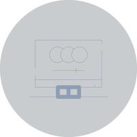 Digital Animation Creative Icon Design vector