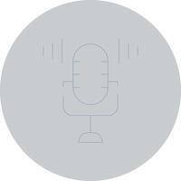 Audio Streaming Creative Icon Design vector