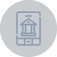 Agent Banking Creative Icon Design vector