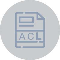 ACL Creative Icon Design vector