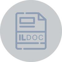 ildoc creativo icono diseño vector