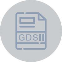 GDSII Creative Icon Design vector