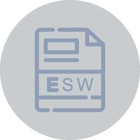 ESW Creative Icon Design vector