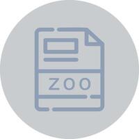 zoo creativo icono diseño vector