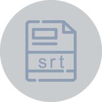 srt Creative Icon Design vector