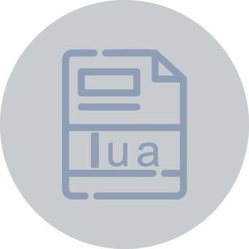 lua creativo icono diseño vector