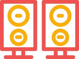 Speakers Creative Icon Design vector