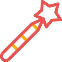 Magic Wand Creative Icon Design vector