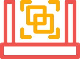 3D Scanner Creative Icon Design vector