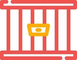 Jail Creative Icon Design vector