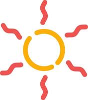 Sun Creative Icon Design vector