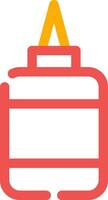 Glue Creative Icon Design vector