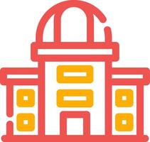 City Hall Creative Icon Design vector