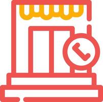 Phone Booth Creative Icon Design vector