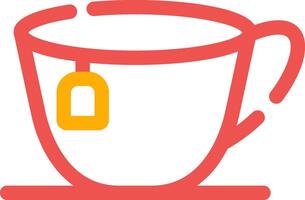 Tea Cup Creative Icon Design vector