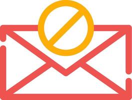 Email Block Creative Icon Design vector