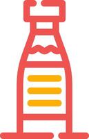 Milk Botel Creative Icon Design vector