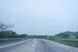 paisaje ver en el la carretera foto