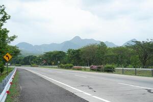 paisaje ver en el la carretera foto