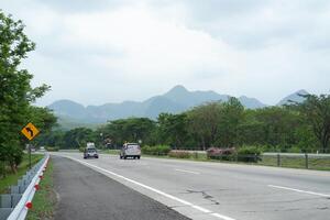 paisaje ver en el la carretera foto