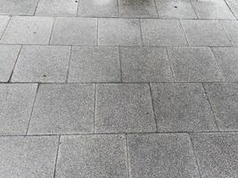 Closeup of an abstract paint pattern on a beautiful concrete surface. photo