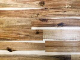 close-up shot capturing the detailed grain of a pine wood board. photo