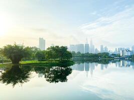 The park's architecture and landscaping reflect the rich cultural heritage of Kuala Lumpur, providing visitors with a glimpse into the city's history and identity. photo