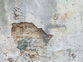 Concrete texture with an antique, scratched surface. photo