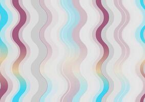 Geometric wavy stripes abstract background vector