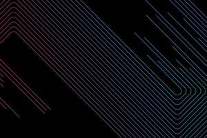 Blue purple minimal lines abstract futuristic tech background vector