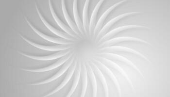 Grey glossy swirl abstract background vector
