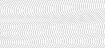 Abstract background with white smooth paper geometric waves vector