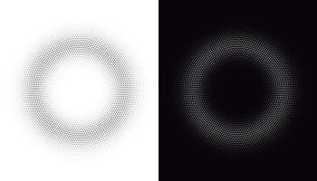 Halftone background vector, abstract backdrop design with two tone pattern and copy space for edit your content vector