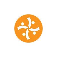 Community, network and social icon design template vector