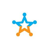 Community, network and social icon design template vector