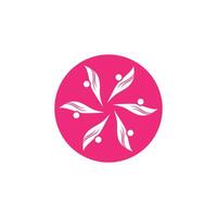 Community, network and social icon design template vector