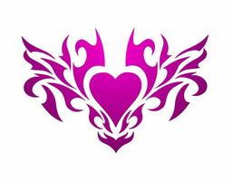 illustration vector graphics of design clipart love tattoo for elements