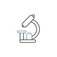 research concept line icon. Simple element illustration. research concept outline symbol design. vector