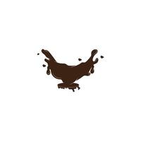 Chocolate logo design vector illustration, Creative Chocolate logo design concept template