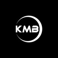 KMB Letter Logo Design, Inspiration for a Unique Identity. Modern Elegance and Creative Design. Watermark Your Success with the Striking this Logo. vector