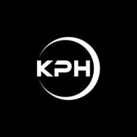 KPH Letter Logo Design, Inspiration for a Unique Identity. Modern Elegance and Creative Design. Watermark Your Success with the Striking this Logo. vector