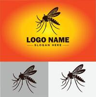 mosquito logo vector art icon graphics for business brand icon mosquito logo template