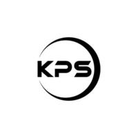 kps letra logo diseño, inspiración para un único identidad. moderno elegancia y creativo diseño. filigrana tu éxito con el sorprendentes esta logo. vector