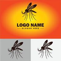 mosquito logo vector art icon graphics for business brand icon mosquito logo template