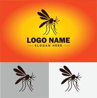 mosquito logo vector art icon graphics for business brand icon mosquito logo template